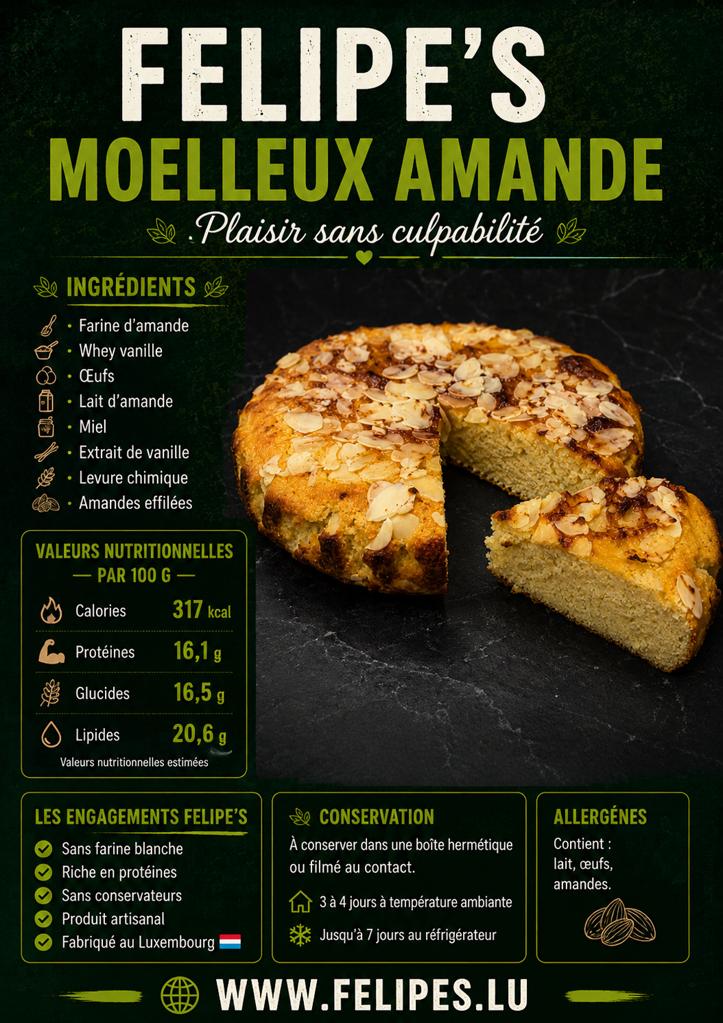 Felipe’s Moelleux Amande